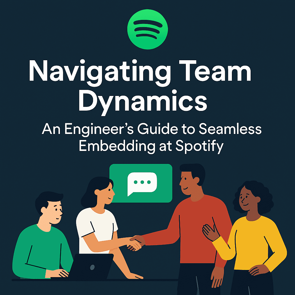Navigating Team Dynamics: An Engineer's Guide to Seamless Embedding at Spotify